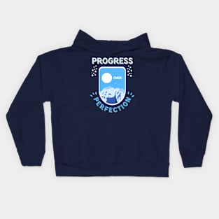 Progress Over Perfection Kids Hoodie